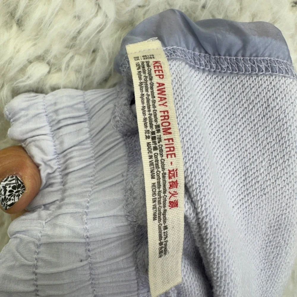 Free People Movement Shorts‎ S Purple Mixed Media Athletic Gym Athleisure